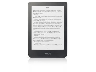 Kobo Clara HD 6” Carta E Ink Touchscreen E-Reader - Black