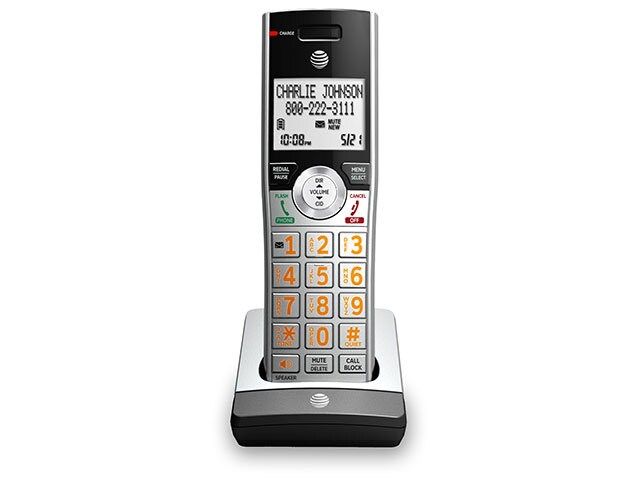 Combiné accessoire sans fil CL80107 AT&T avec afficheur et appel en attente