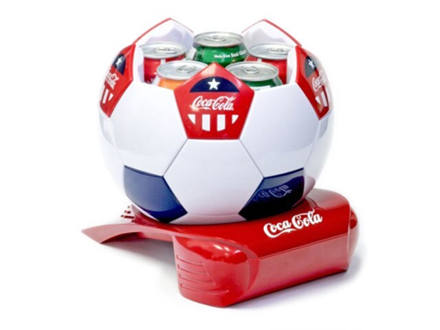 Koolatron CCSB5 Coca Cola Soccer Ball Cooler - 5 Can Capacity
