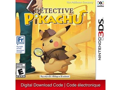 Detective Pikachu (Code Electronique) pour Nintendo 3DS