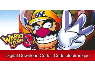 Wario Land III (Code Electronique) pour Nintendo 3DS