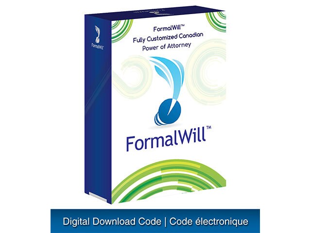 PC FormalWill™ Fully Customized Canadian Power of Attorney Kit (Digital Download)