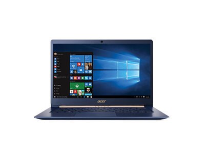 Ordinateur portable 14 po Swift SF514-52T-50ZL de Acer avec processeur i5-8250U d’Intel®, disque SSD de 256 Go, MEV de 8 Go et Windows 10 - bleu