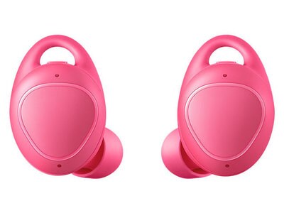 Écouteurs boutons sans fil avec étui de charge Gear IconX de Samsung – rose           