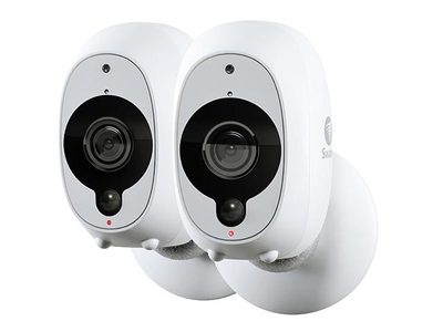 Swann WHD-INTCAMPK2 Indoor/Outdoor Weatherproof Wireless Smart Security Camera - 2 Pack 
