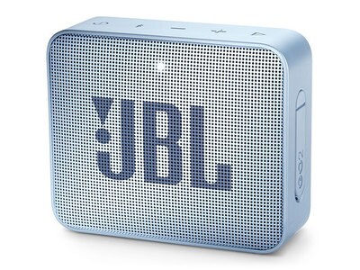 Haut-parleur Bluetooth® portatif GO2 de JBL - Cyan