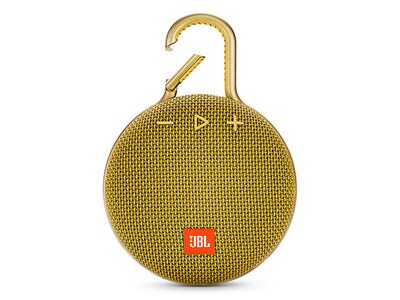 Haut-parleur Bluetooth® portatif Clip 3 de JBL - Jaune