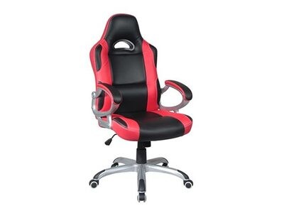 TygerClaw Executive High Back Gaming Chair - Red & Black