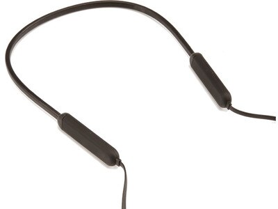 Écouteurs-boutons tour de nuque Bluetooth® avec commande sur câble HRB 5016 de HeadRush - noir