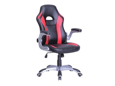 TygerClaw Executive High Back Gaming Chair - Black & Red