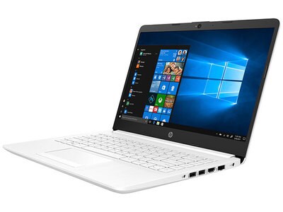 Refurbished - HP 14-cf0016ca 14” Laptop with Intel® i3-7020U, 1TB HDD, 8GB RAM & Windows 10 - White