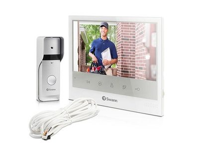 Interphone Swann et interphone vidéo avec écran LCD 7po