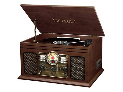 Victrola ITVS-200B-ESP 6-in-1 Nostalgic Turntable with Bluetooth®