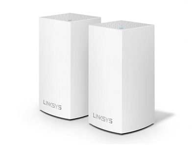 Système de réseau maillé intelligent Wi-Fi AC2600 Velop de Linksys - blanc - 2 nœuds (WHW0102-CA)