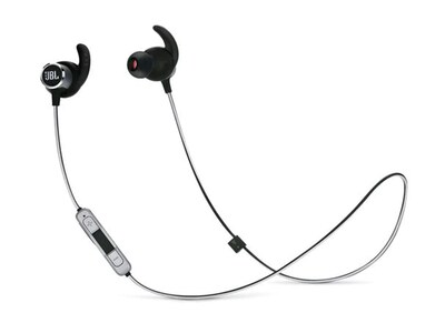 JBL Reflect Mini 2 Écouteurs de Sport sans fil Résistant à la Transpiration - Noir