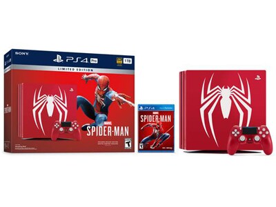 Ensemble PlayStation® 4 Pro à 1 To édition limitée Marvel’s Spider-man