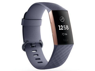Fitbit® Charge 3 Activity Tracker - Rose Gold & Blue Grey