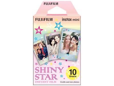 Fujifilm Instax Mini Shiny Star Film - Single Pack (10 Exposures)