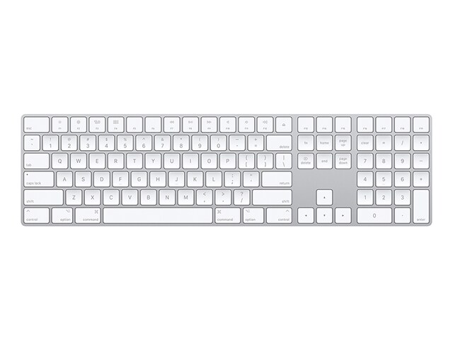 Apple® Magic Bluetooth® Keyboard with Numeric Keypad - Silver