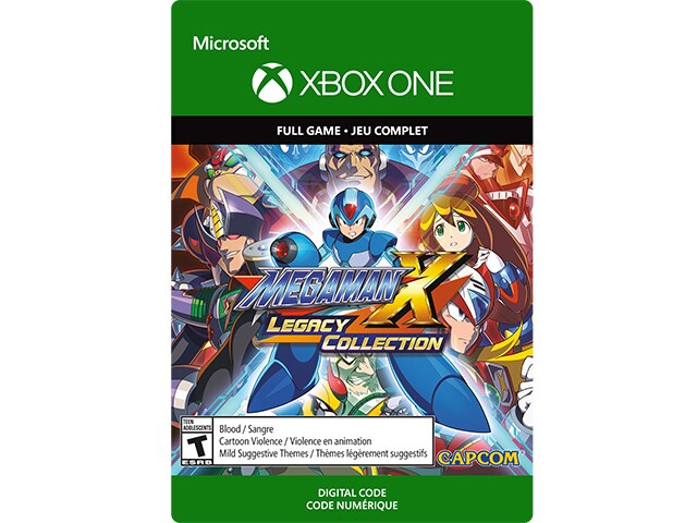 Mega Man X Legacy Collection (Code Electronique) pour Xbox One  