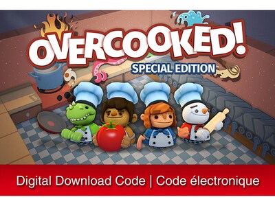 Overcooked Special Edition (Code Electronique) pour Nintendo Switch  