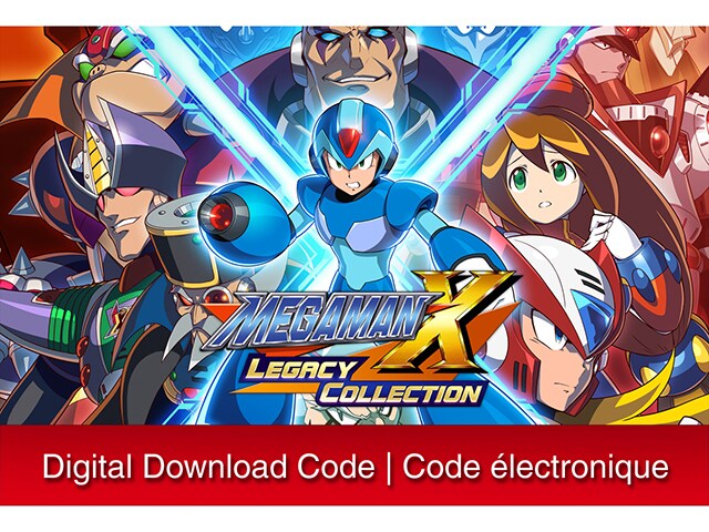 Mega Man X Legacy Collection (Code Electronique) pour Nintendo Switch  
