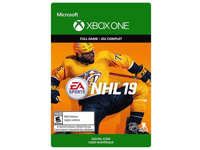 NHL 19 (Code Electronique) pour Xbox One