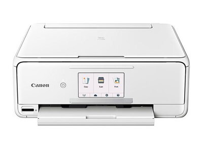 Canon Pixma TS8120 Wireless All-in-One Inkjet Printer - White