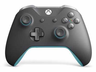 Manette sans fil pour Xbox - gris et bleu