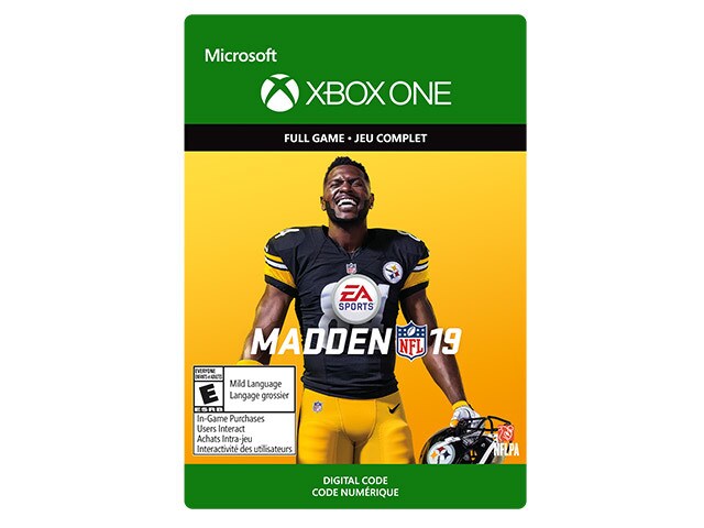 Madden NFL 19: Standard Edition (Code Electronique) pour Xbox One 