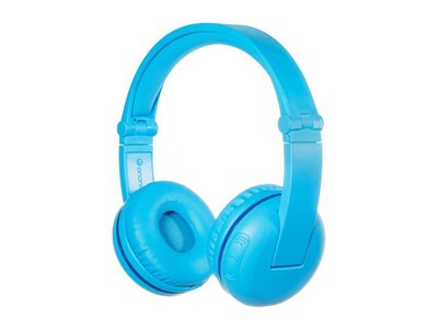 Casque d’écoute Bluetooth® sans fil Play de BuddyPhones - Bleu Glacier