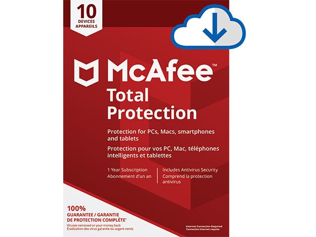 PC McAfee Total Protection 10 Device (Digital Download)