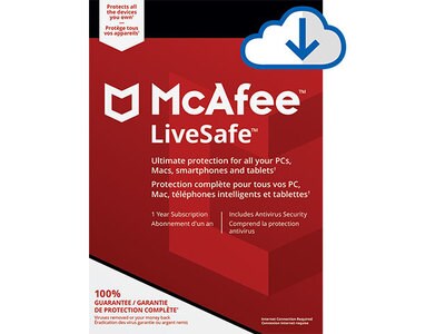 PC McAfee LiveSafe (Digital Download)