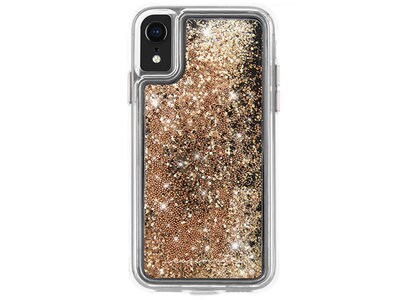 Case-Mate iPhone XR Naked Tough Waterfall Case - Gold