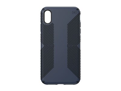 Speck iPhone XS Max Presidio Grip Series Case - Blue