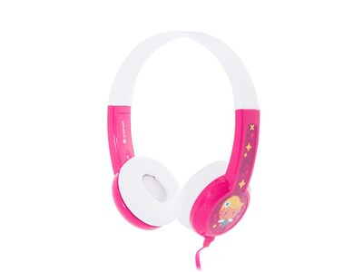 BuddyPhones Standard Wired Headphones - Pink