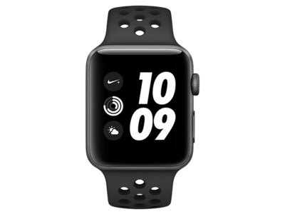 Apple Watch Nike Series 3 42mm Space Grey Aluminum Case With Anthracite Black Nike Sport Band Gps