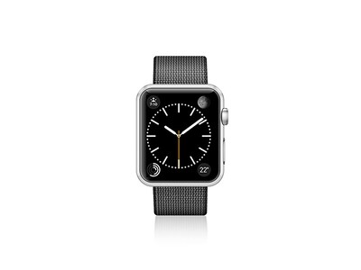 Casetify Bande de Montre Apple Watch en Nylon Tissu 38 mm - Noir
