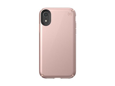 Speck iPhone XR Presidio Metallic Series Case – Rose Gold