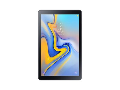 Tablette 10,5 po Galaxy Tab A SM-T590NZKAXAC (2018) de Samsung avec processeur à 8 cœurs de 1,8 GHz, stockage de 32 Go et Android 8.0 Oreo - Noir