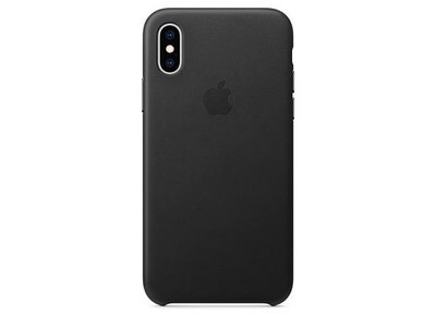 Apple® iPhone X/Xs Leather Case - Black
