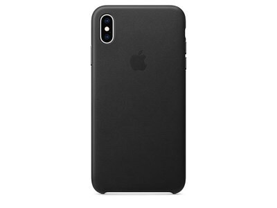 Apple® iPhone Xs Max Leather Case - Black