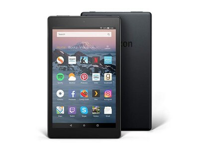 Tablette Fire HD 8 d’Amazon avec espace de stockage de 16 Go - noir
