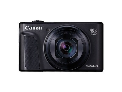 Canon PowerShot SX740 HS 20.3MP Digital Camera with Case - Black