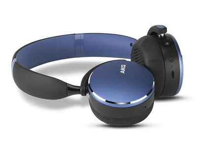 Casque d’écoute sans fil Y500 d’AKG - Bleu