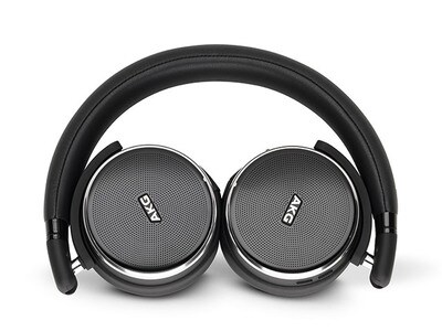 AKG N60NC Noise Cancelling On-Ear Headphones - Black