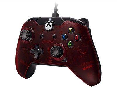 PDP Wired Controller for PC & Xbox- Red