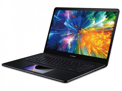 ASUS Zenbook Pro UX580GE 15.6" Laptop with Intel® i9-8950H, 512GB SSD, 16GB RAM, NVIDIA GTX 1050Ti 4GB & Windows 10 Pro - Deep Ocean Blue