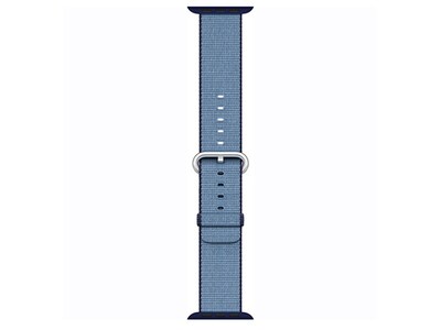 Bracelet en nylon tissé pour Apple® Watch 38 mm - Bleu Tahoe