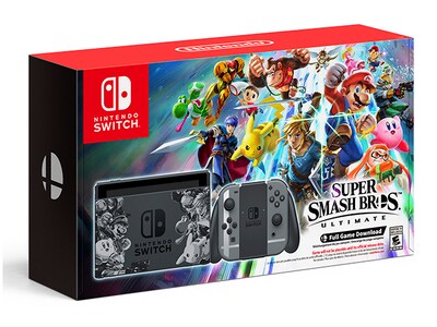 Nintendo Switch Super Smash Bros. Ultimate Bundle